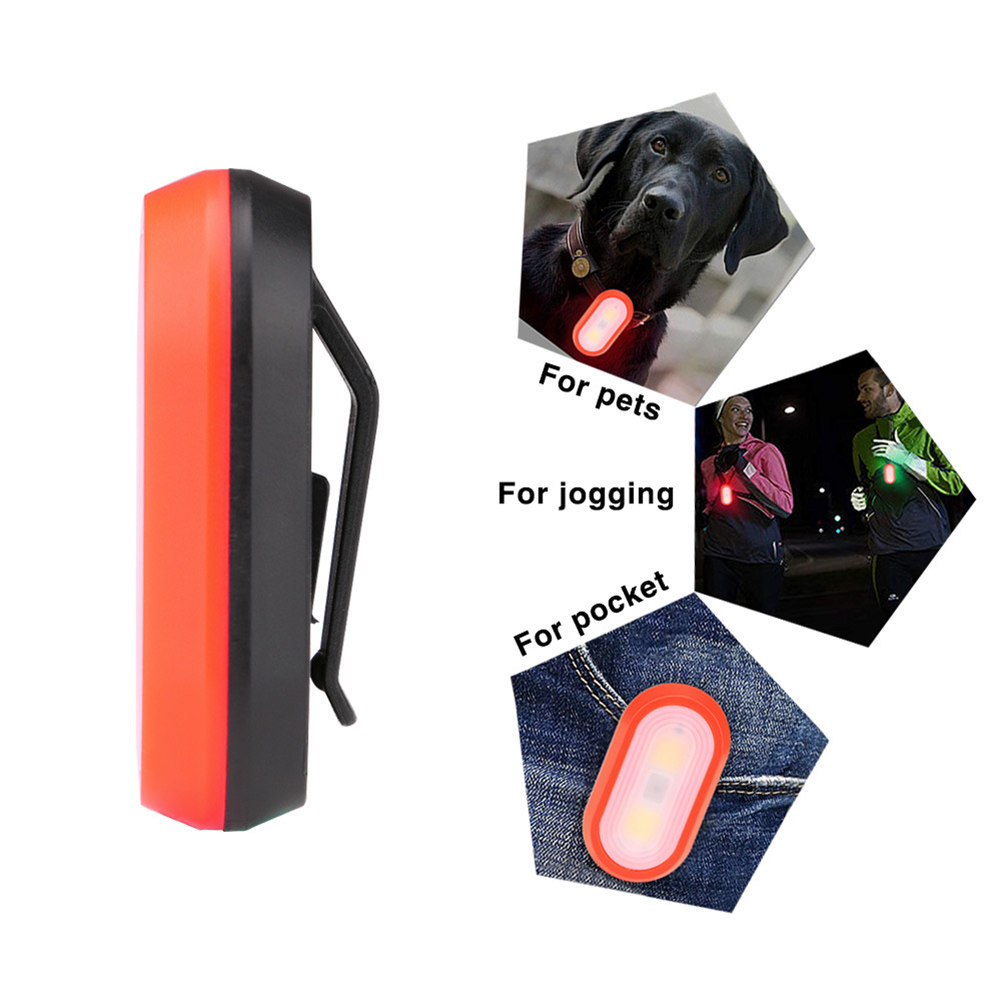 Running Gear Rain - 4-delige set slanke, lichtgewicht LED-looplampjes met