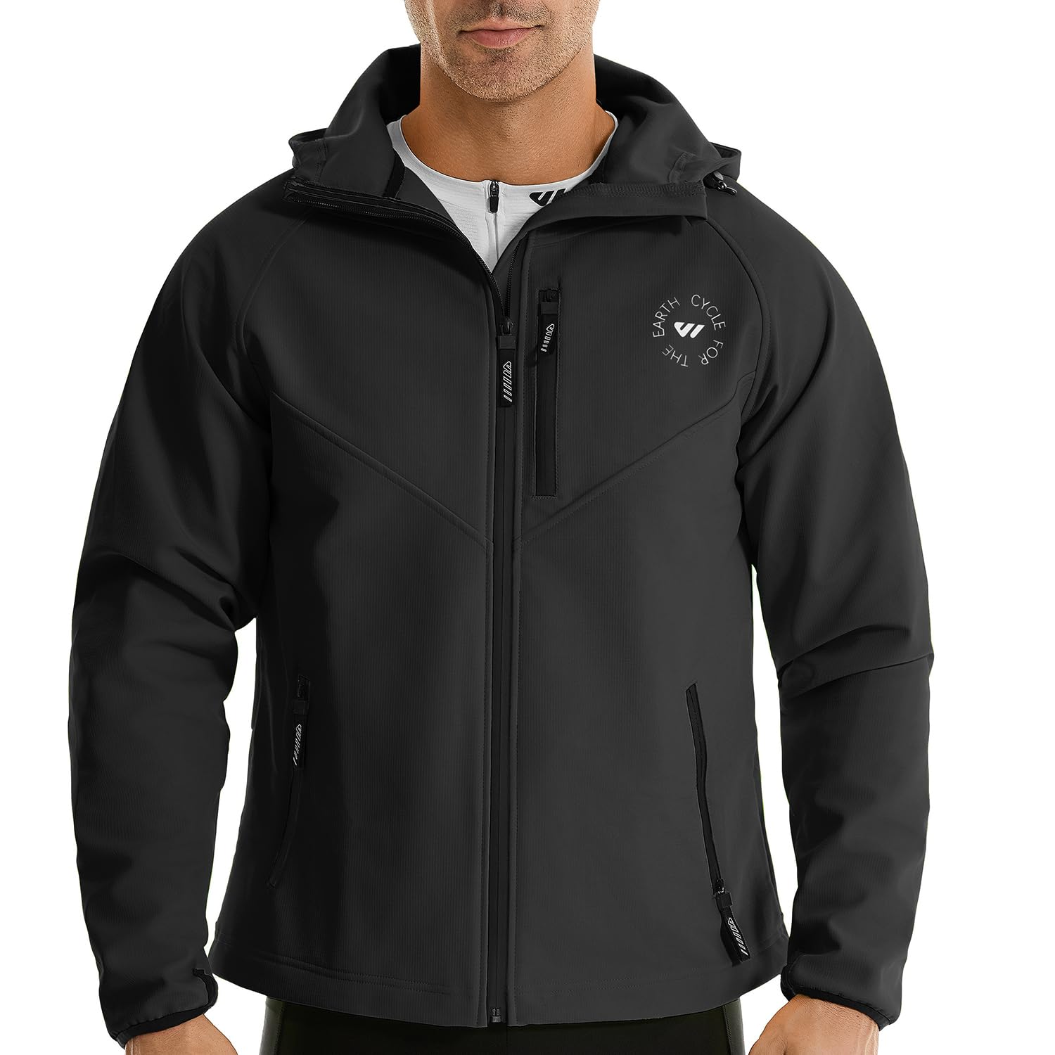 Running Gear Cold Weather - Wulibike winterfietsjack heren waterdicht hardloopjack heren