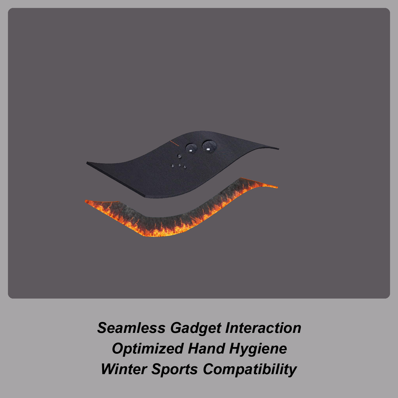 Running Gear Cold Weather - Winterwarme handschoenen Winddicht touchscreen Koud weer
