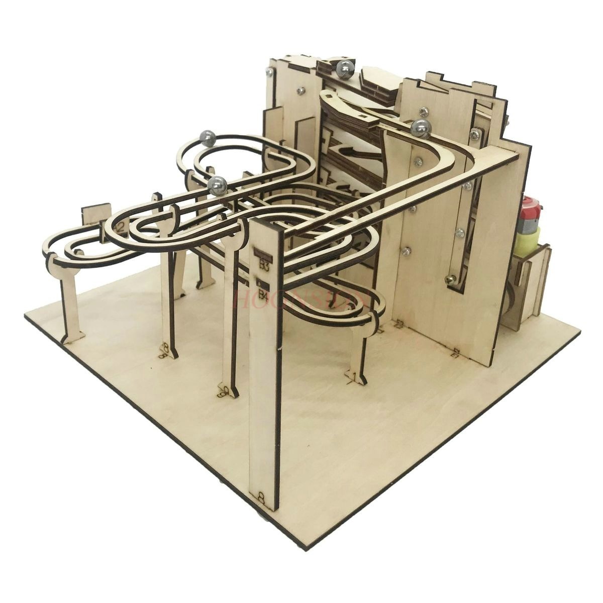 Running Gear Track - doe-het-zelf bouwpakket voor volwassenen, mechanisch tandwielmodel,