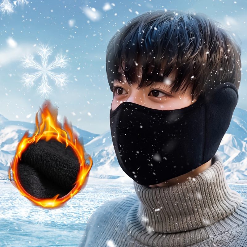 Running Gear Cold Weather - 1PC Winterfietsen Antivries Gezichtsmasker Koud weer