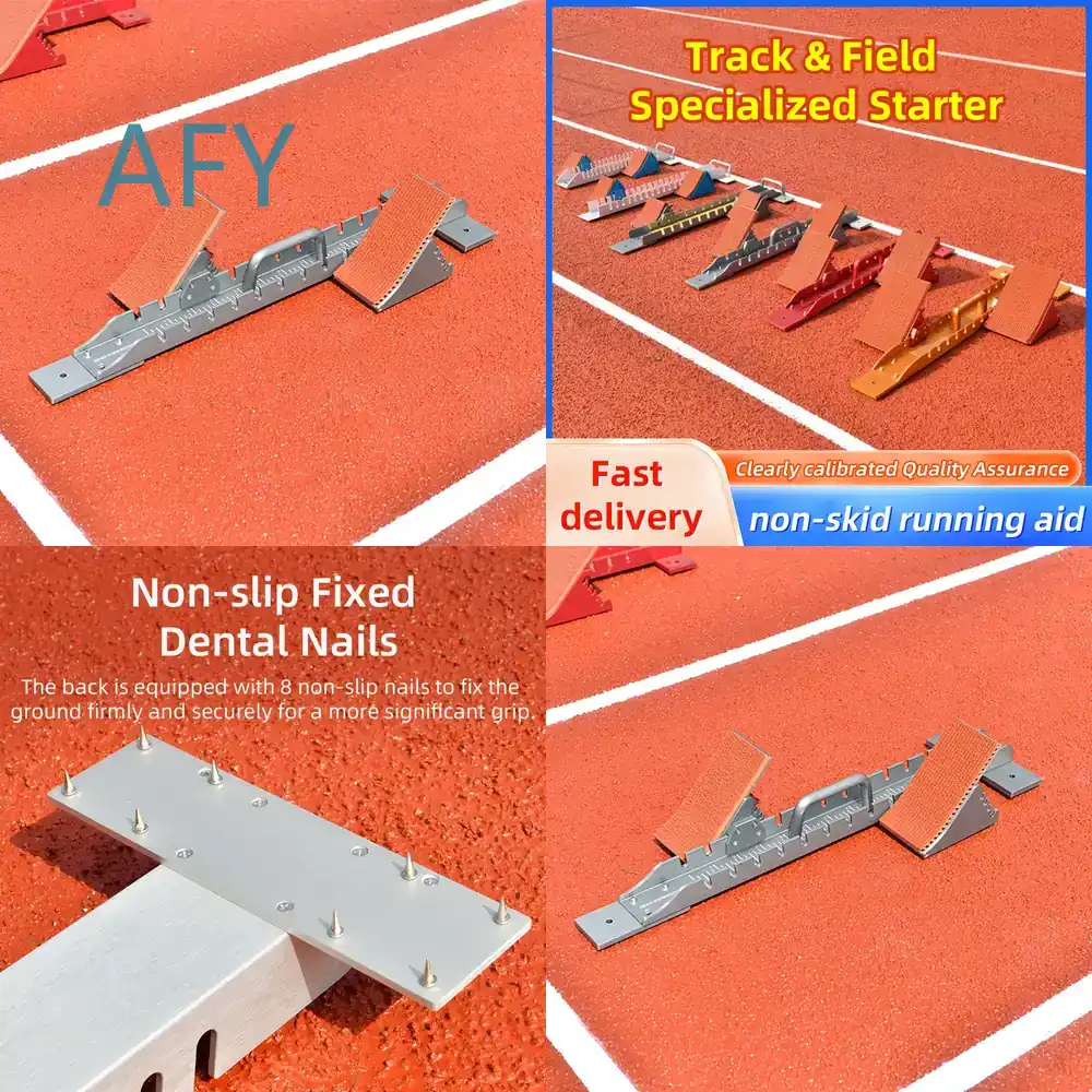 Running Gear Track - Startblok voor atletiektraining voor atleten, sprintuitrusting,