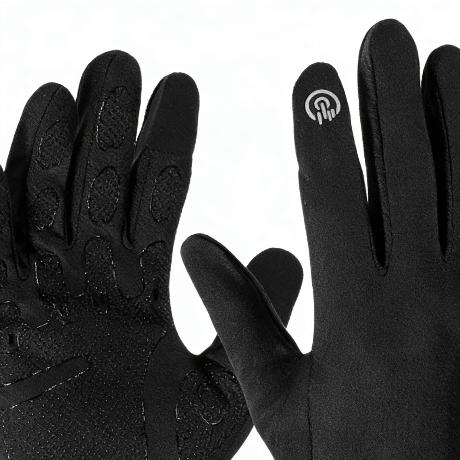 Running Gear Cold Weather - Warme fietshandschoenen Volledige vinger Koud weer