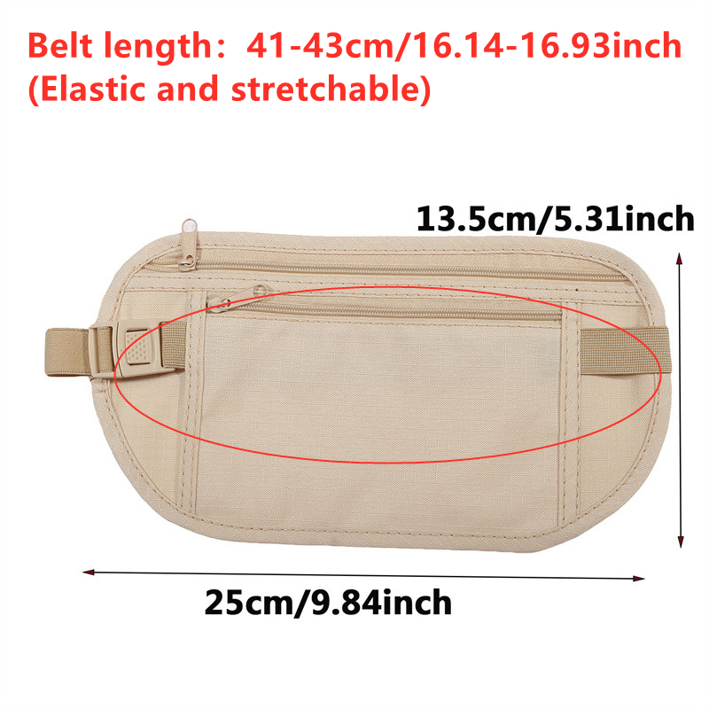 Anti-diefstal verborgen heupta - Running Gear Belt recensie en prijs