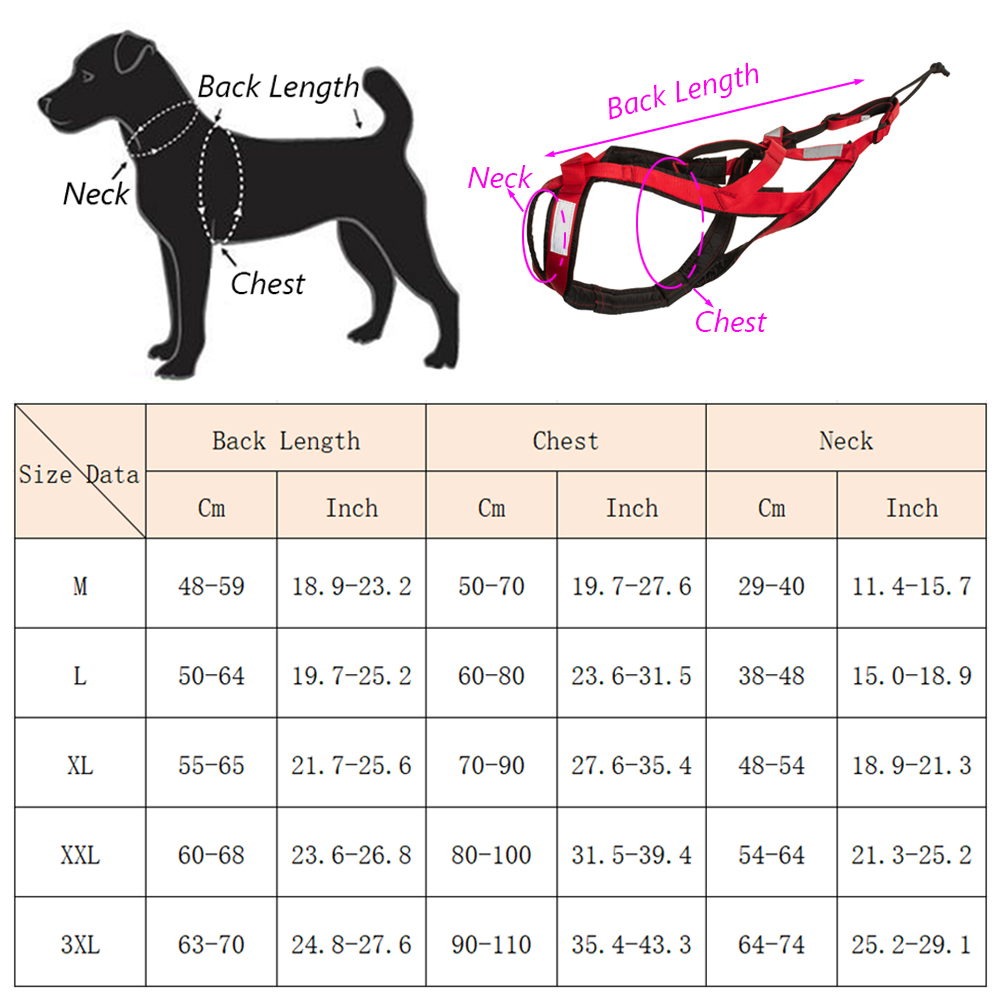 Hoge Kwaliteit Grote Honden Sl - Running Gear Dog recensie en prijs
