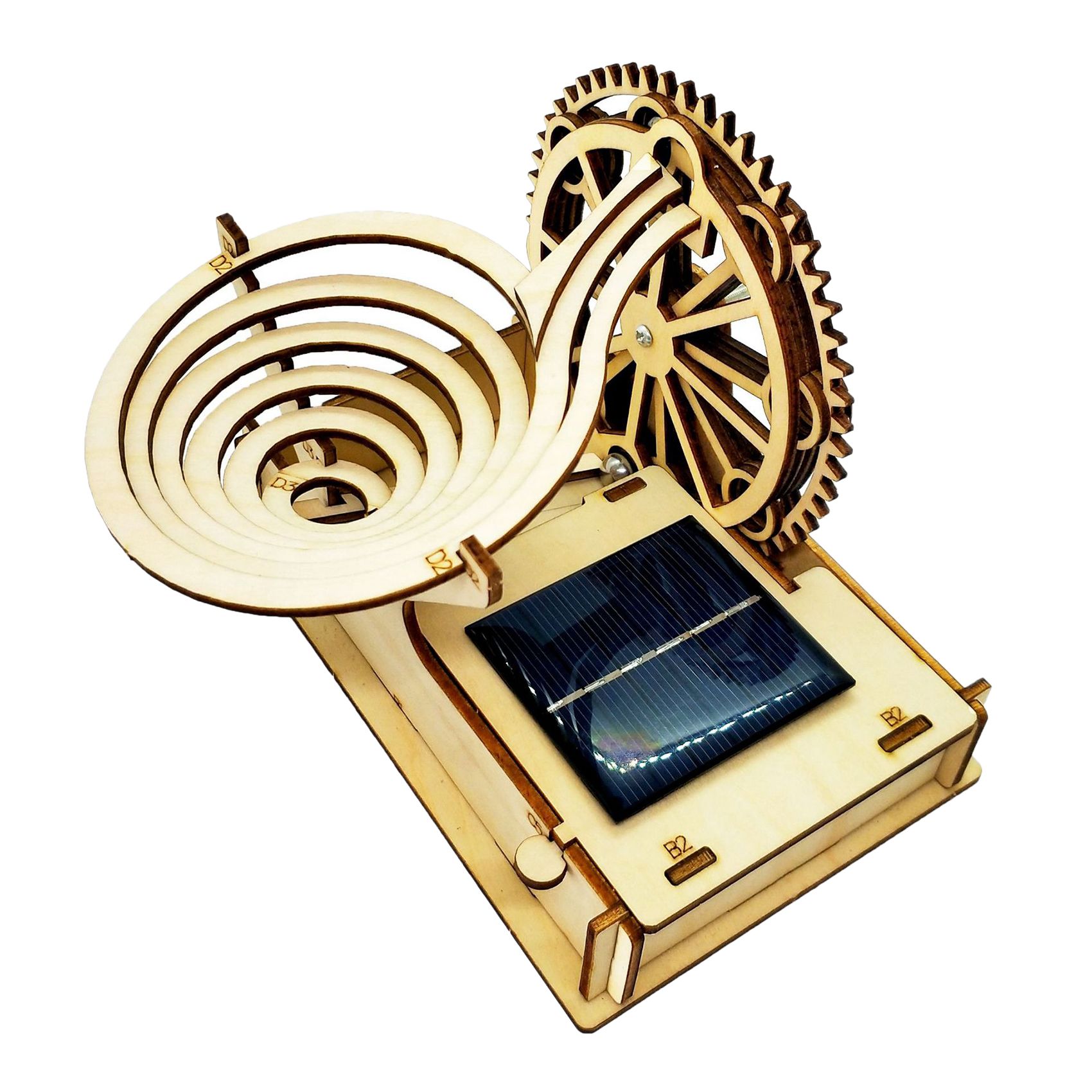 3D Houten Marmeren Runbaan Op  - Running Gear Track recensie en prijs