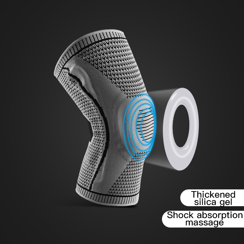   Elastische siliconen kniebra - Running Gear Usa recensie en prijs