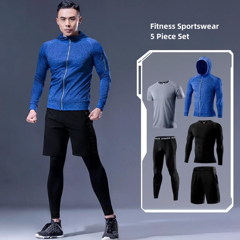 5-delige fitnesskledingset voo - Running Gear Autumn recensie en prijs