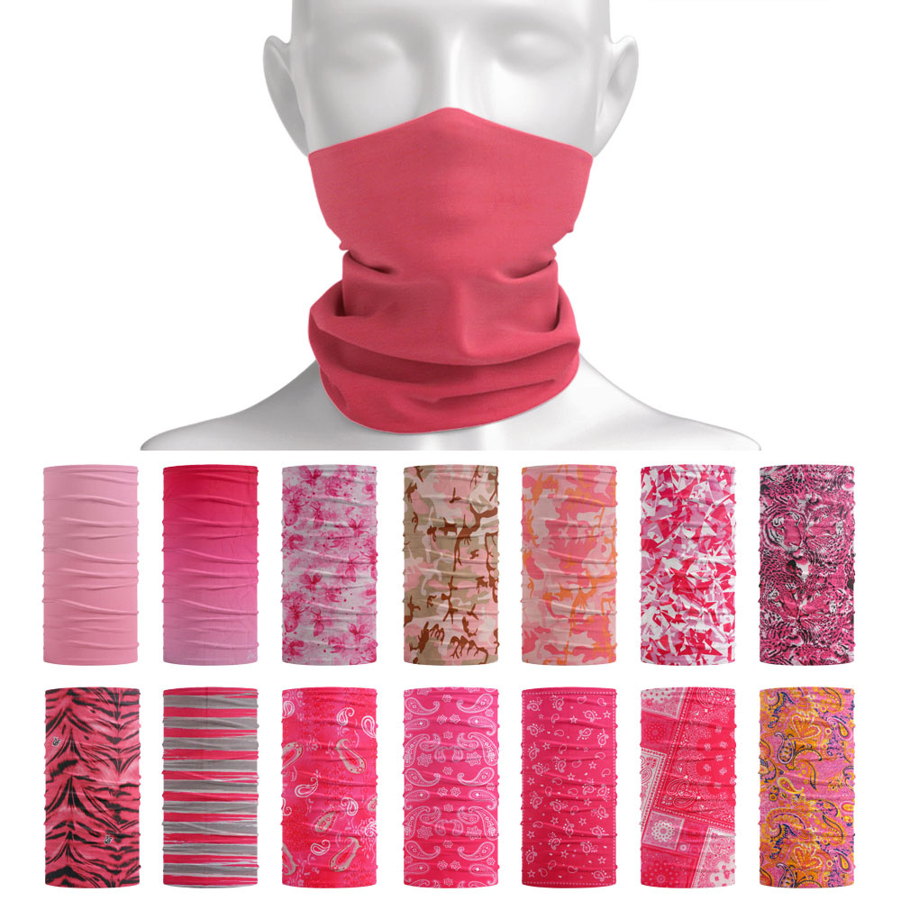 Roze Naadloze Outdoor Bandana  - Running Gear Autumn recensie en prijs