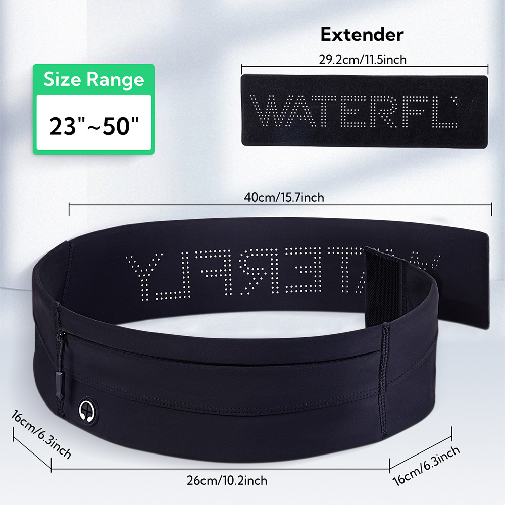 WATERFLY hardloopriem heuptasj - Running Zwift recensie en prijs