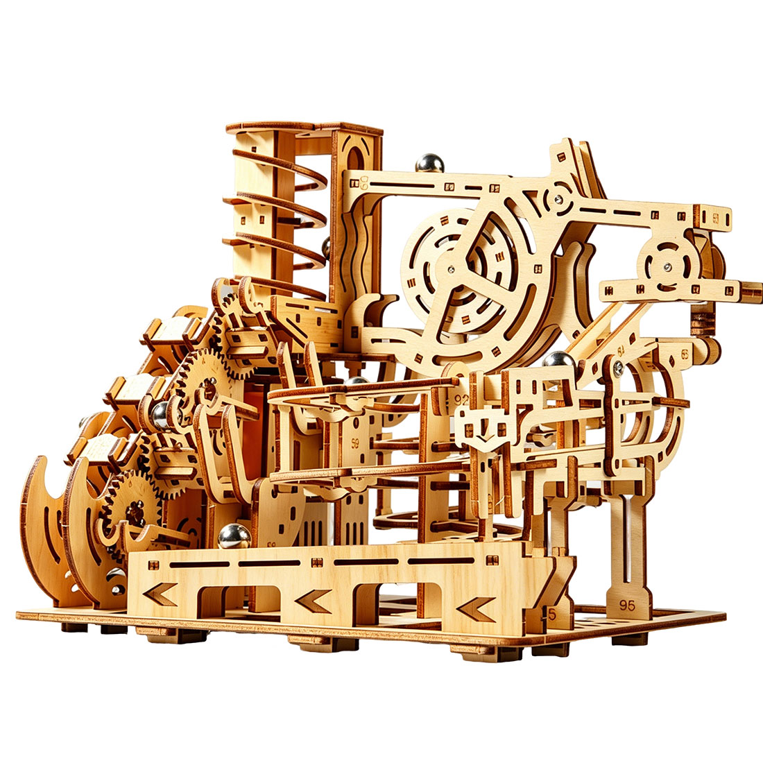 3D Houten puzzel Mechanische M - Running Gear Track recensie en prijs