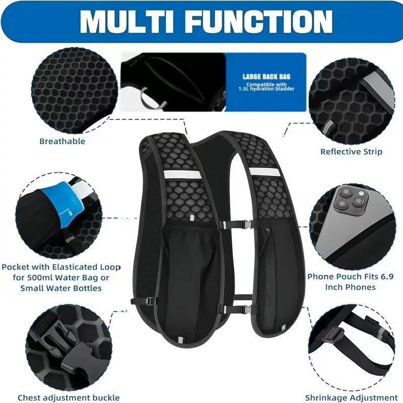Hydratatie-vest voor hardlopen - Running Gear Autumn recensie en prijs